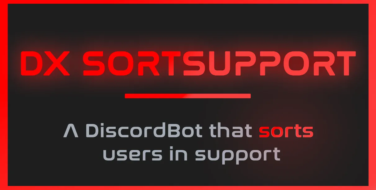 Support-Sortierung Banner
